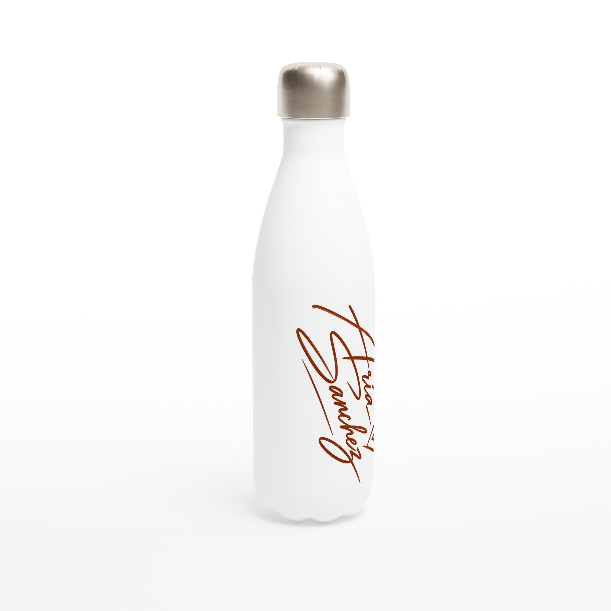 Aria Sanchez Signature & Heart Stainless Steel Water Bottle